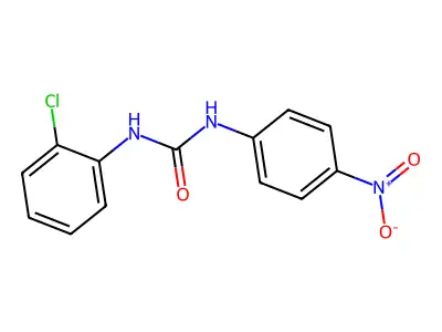 1-(2-Chlorophenyl)-3-(4-nitrophenyl)urea structure