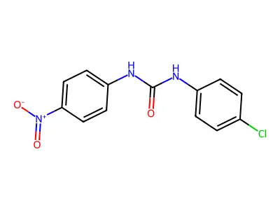 1-(4-Chlorophenyl)-3-(4-nitrophenyl)urea structure