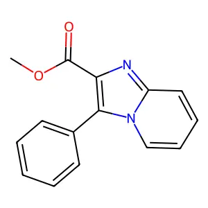 Methyl 3-phenylimidazo[1,2-a]pyridine-2-carboxylate structure