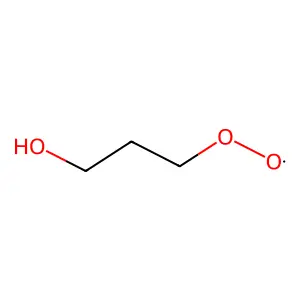 Propyldioxy, 3-hydroxy- structure