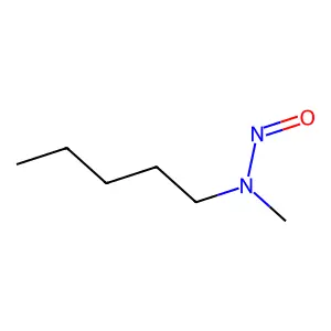 甲基戊基亚硝胺 structure
