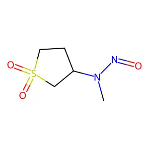 3-(N-Nitrosomethylamino)sulfolan structure