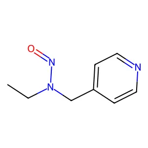 N-Ethyl-N-nitroso-4-pyridinemethanamine structure