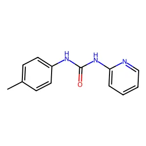Urea, N-(4-methylphenyl)-N'-2-pyridinyl- structure