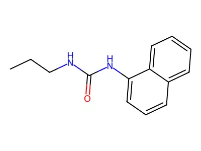 1-(1-Naphthyl)-3-propylurea structure