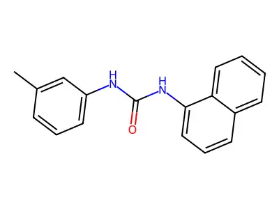 1-(Naphthalen-1-yl)-3-(m-tolyl)urea structure