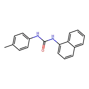 1-(1-Naphthyl)-3-(P-tolyl)urea structure