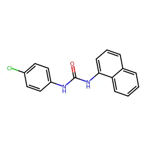 1-(4-Chlorophenyl)-3-naphthalen-1-ylurea structure