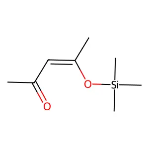 3-Penten-2-one, 4-[(trimethylsilyl)oxy]- structure