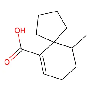 10-甲基螺(4.5)癸-6-烯-6-甲酸 structure