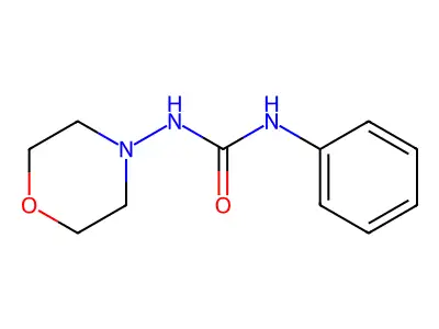 1-Morpholino-3-phenylurea structure