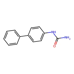 Biphenyl-4-ylurea structure