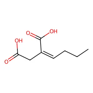 2-亚丁基丁二酸 structure