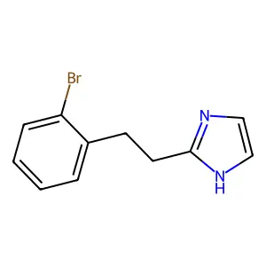 2-[2-(2-bromophenyl)ethyl]-1H-imidazole structure