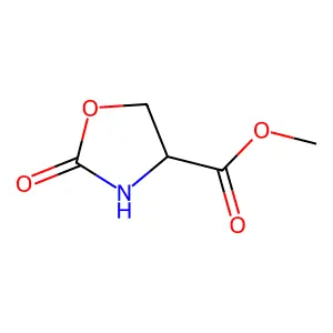 (s)-Methyl 2-oxooxazolidine-4-carboxylate structure