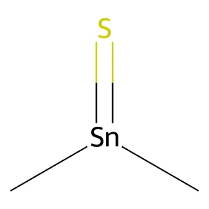 二甲基硫化锡 structure