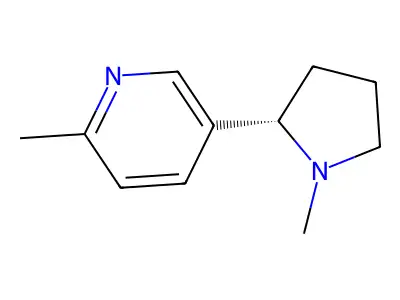 6-甲基尼古丁 structure