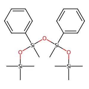 3,5-Diphenyloctamethyltetrasiloxane structure
