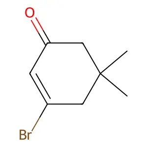 3-Bromo-5,5-dimethyl-2-cyclohexen-1-one structure