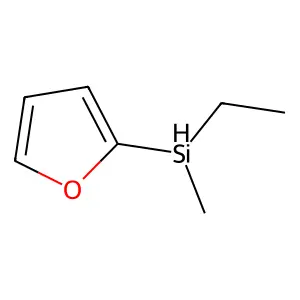 Ethyl-(furan-2-yl)-methylsilane structure