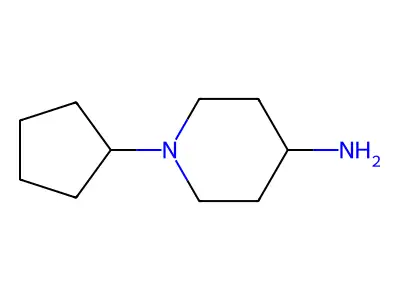 1-Cyclopentylpiperidin-4-amine structure
