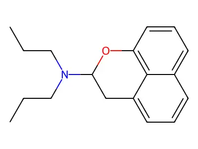 2-Dipropylamino-1-oxa-2,3-dihydro-1H-phenalene structure