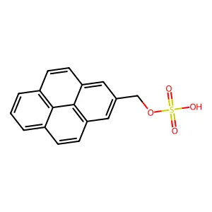 2-芘甲醇硫酸氢酯 structure