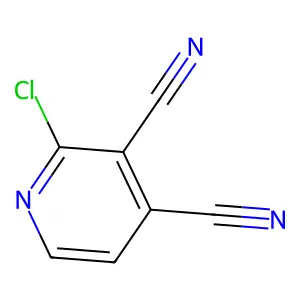 2-氯-3,4-吡啶二甲腈 structure