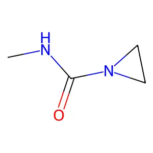 1-氮丙啶甲酰胺N-甲基 structure