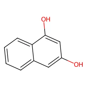 1,3-萘二酚 structure