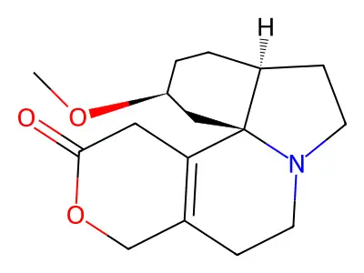 Tetrahydro-beta-erythroidine structure