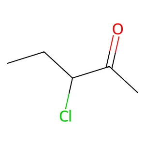 2-Pentanone, 3-chloro- structure