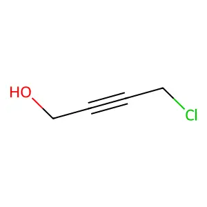2-Butyn-1-ol, 4-chloro- structure