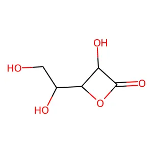 阿拉伯糖酸-1,4-内酯 structure