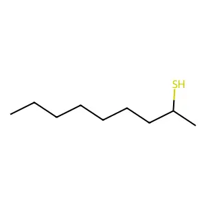 2-Nonanethiol structure