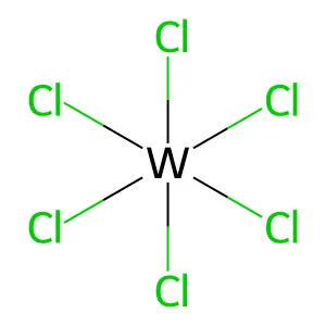 六氯化钨 structure
