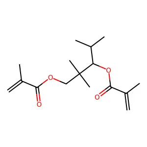 2,2,4-Trimethyl-1,3-pentanediol dimethacrylate structure
