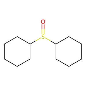 1,1'-Sulfinylbis(cyclohexane) structure