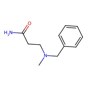 3-(Benzyl(methyl)amino)propanamide structure