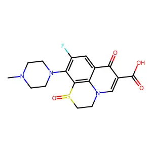 芦氟沙星亚砜 structure