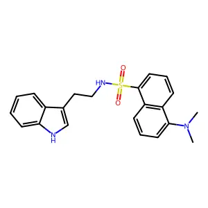 Dansyltryptamine structure