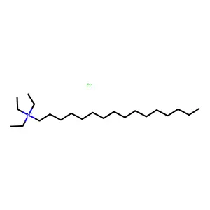 N,N,N-三乙基十六烷基氯化铵 structure