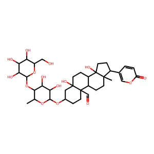 Hellebrin structure