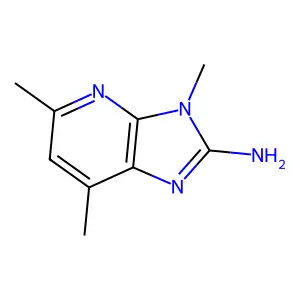 3,5,7-Trimethylimidazo[4,5-b]pyridin-2-amine structure