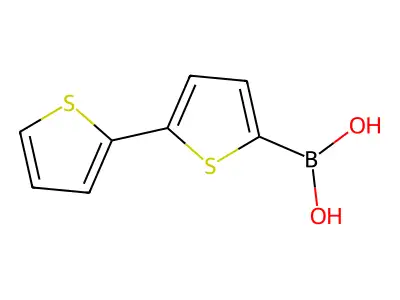 2,2'-Bithiophene-5-boronic acid structure