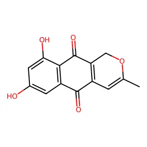 6-O-Demethyl-5-deoxyanhydrofusarubin structure
