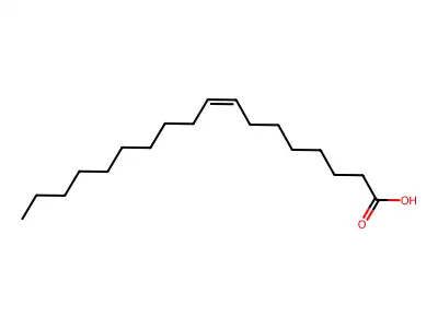cis-8-Octadecenoic acid structure