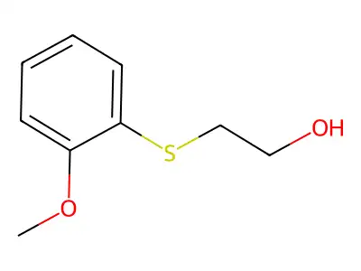 2-(2-Methoxy-phenylsulfanyl)-ethanol structure