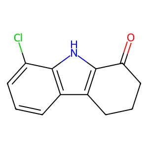 8-chloro-2,3,4,9-tetrahydro-1H-carbazol-1-one structure