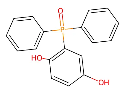 2,5-Dihydroxyphenyl(diphenyl)phosphine Oxide structure